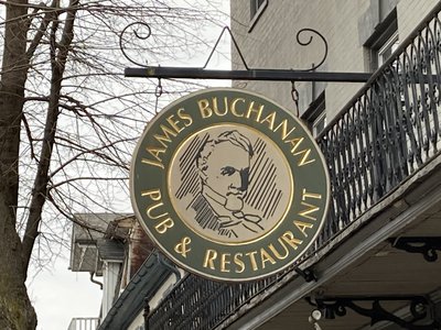 James Buchanan Pub & Restaurant Sign